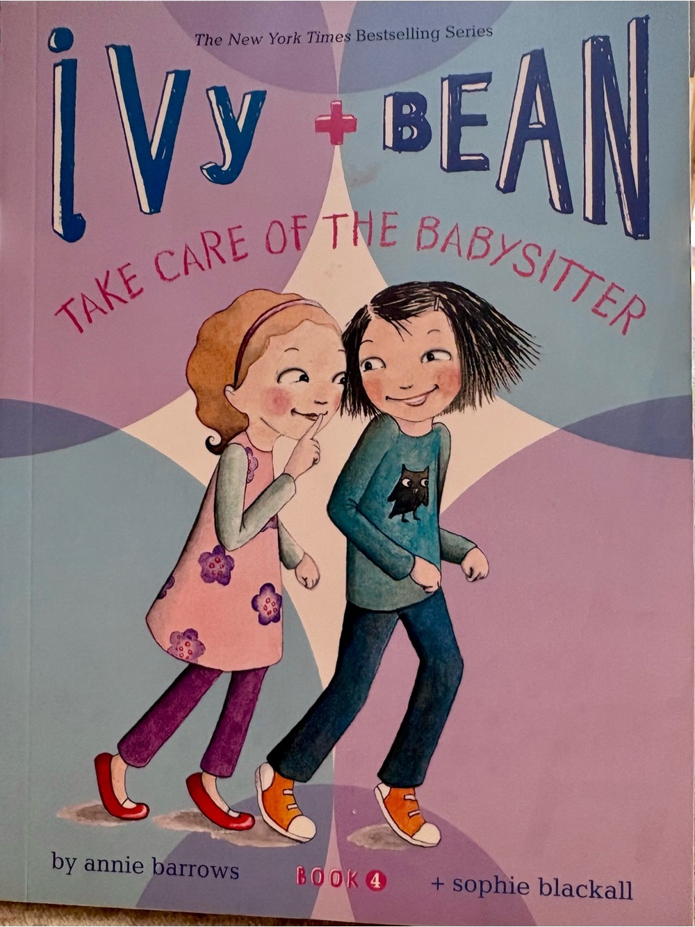 Chronicle Books Ivy + Bean: Take Care of the Babysitter - Pink & Blue Cover
